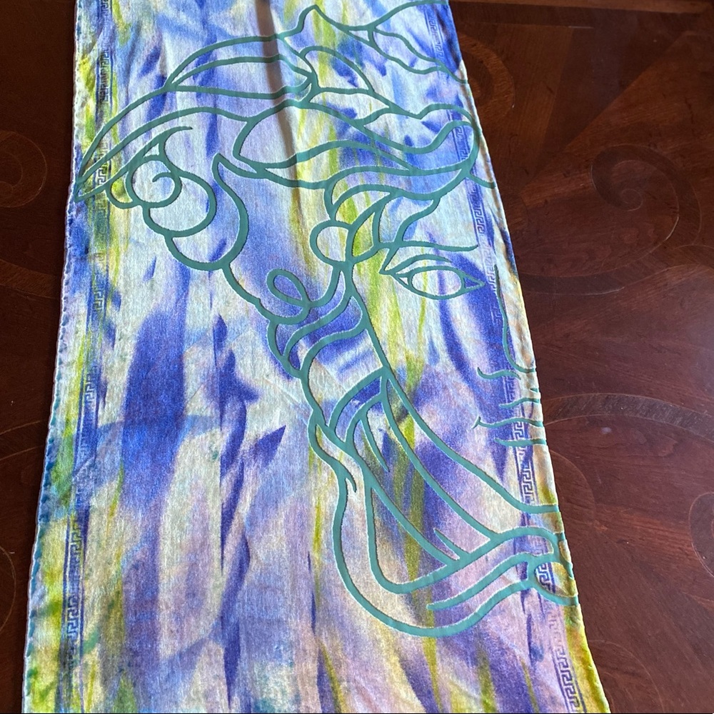 Versace Medusa scarf shawl